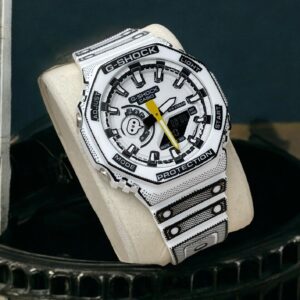 Casio G-Shock GA-2100 Manga Edition White – Limited Edition Carbon Core Guard Watch