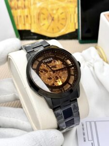 Fossil Townsman Automatic – Classic Skeleton Dial Men’s Watch with Genuine Leather Strap fossil townsman automatic – classic skeleton dial men’s watch with genuine leather strap